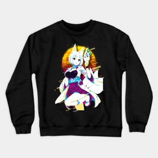 Kaga Azur Lane Crewneck Sweatshirt